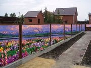 Сетка Портал декор забора,  беседок,  фасадов стен,  ландшафтный дизайн