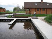 Укрепление берегов бетоном