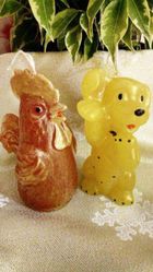 Декоративные свечи Handmade