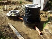 Выкопаем колодец,  сливную яму,  септик,  приямок,  смотровой колодец,  выг