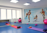 Спортивный зал для групповых занятий в ГК Турист