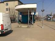 Остановочный павильон с магазином.