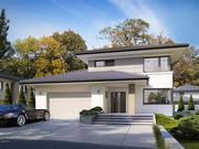 Готовые проекты домов и коттеджей от 150 грн/м2. 