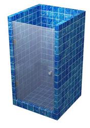 Стеклянная дверь в душ Стекломикс