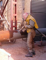 Пескоструйные работы на промышленных объектах Сумы Киев Харьков 