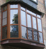 Окна и двери из м/пластика 