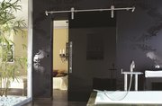 Чёрные стеклянные двери от производителя