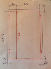 Продам дверь бронированную 