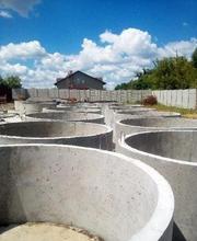 ЖБИ-кольца, крышки, днища от производителя.