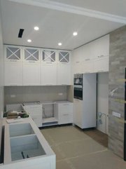 Рестоврация, покраска МДФ фасадов, снятие старой плёнки