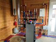 Установка котла