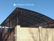 Металлоконструкции. Автонавесы. Навесы. Козырьки. Заборы. Ворота. Лест