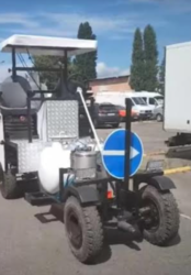 Машина розмічальна для нанесення холодного пластику та фарбою «Road ma
