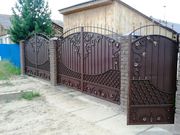 Виготовлення розпашних та відкатних кутих воріт з гарантією  