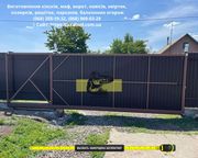 Изготовление распашных ворот,  откатных ворот,  гаражных ворот,  навесов, 