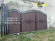 Ворота з профлиста у Кривому Розі від виробника