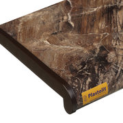 Подоконник Plastolit серия Soft. Закругленный капинос