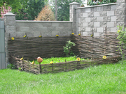 Плетеный забор. Украинский тын